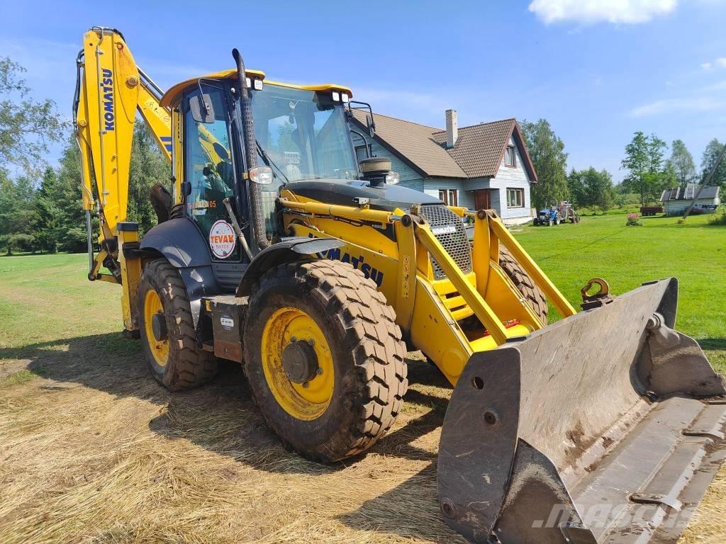 Komatsu WB 97 S-8 لوادر ذات جرافات عكسية