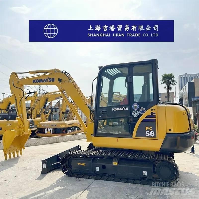 Komatsu PC 56 حفارات زحافة