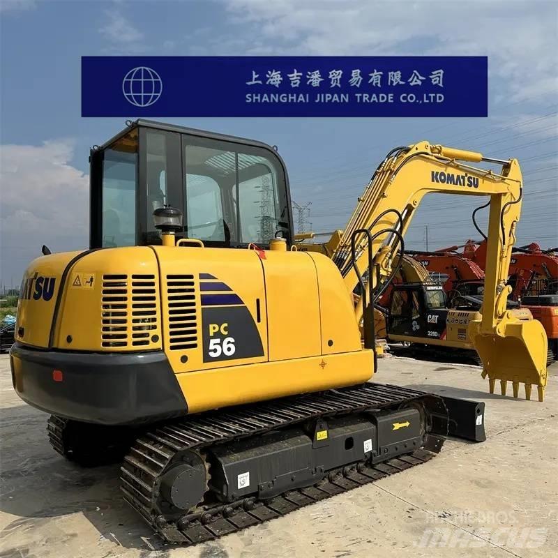 Komatsu PC 56 حفارات زحافة