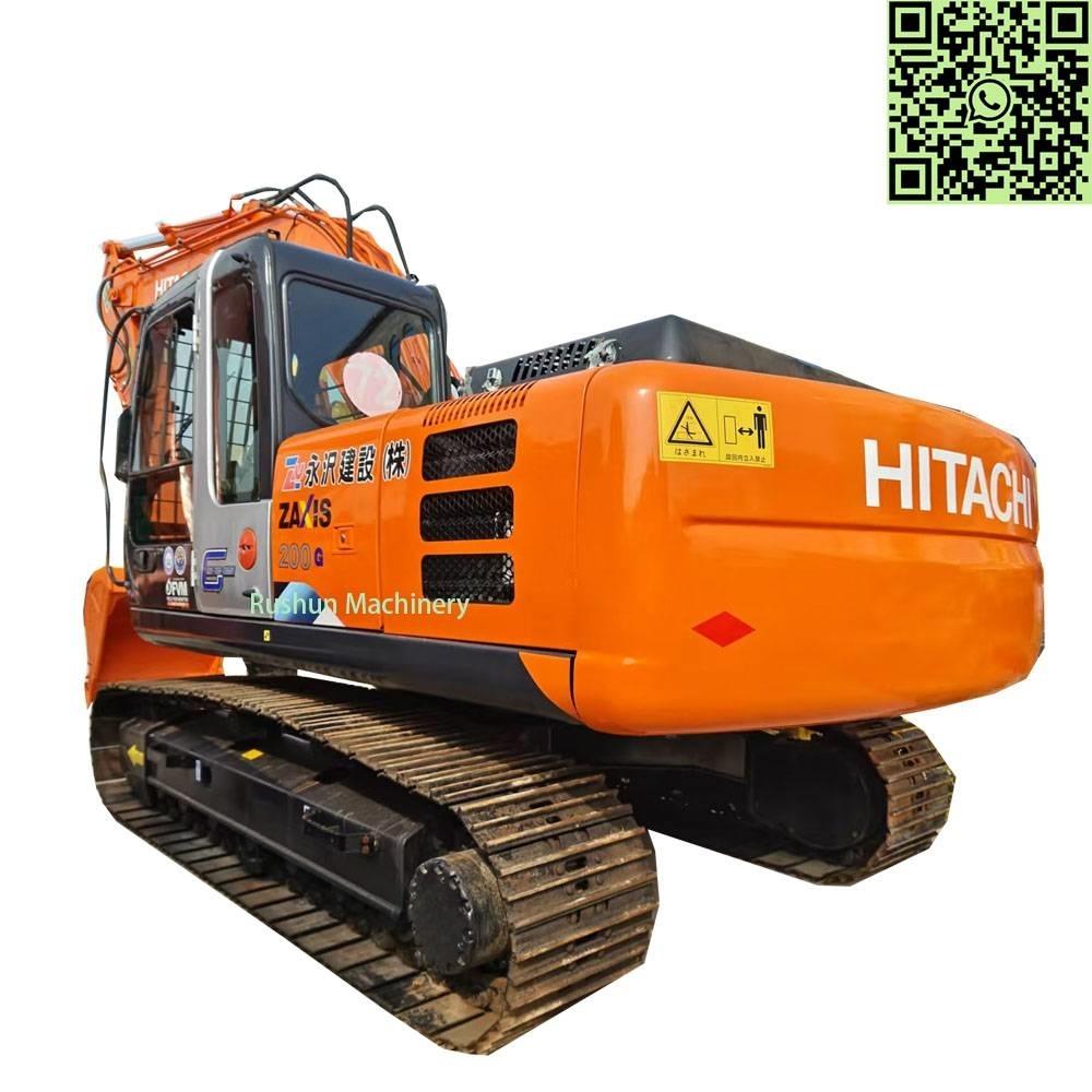 Hitachi ZX 200 حفارات زحافة