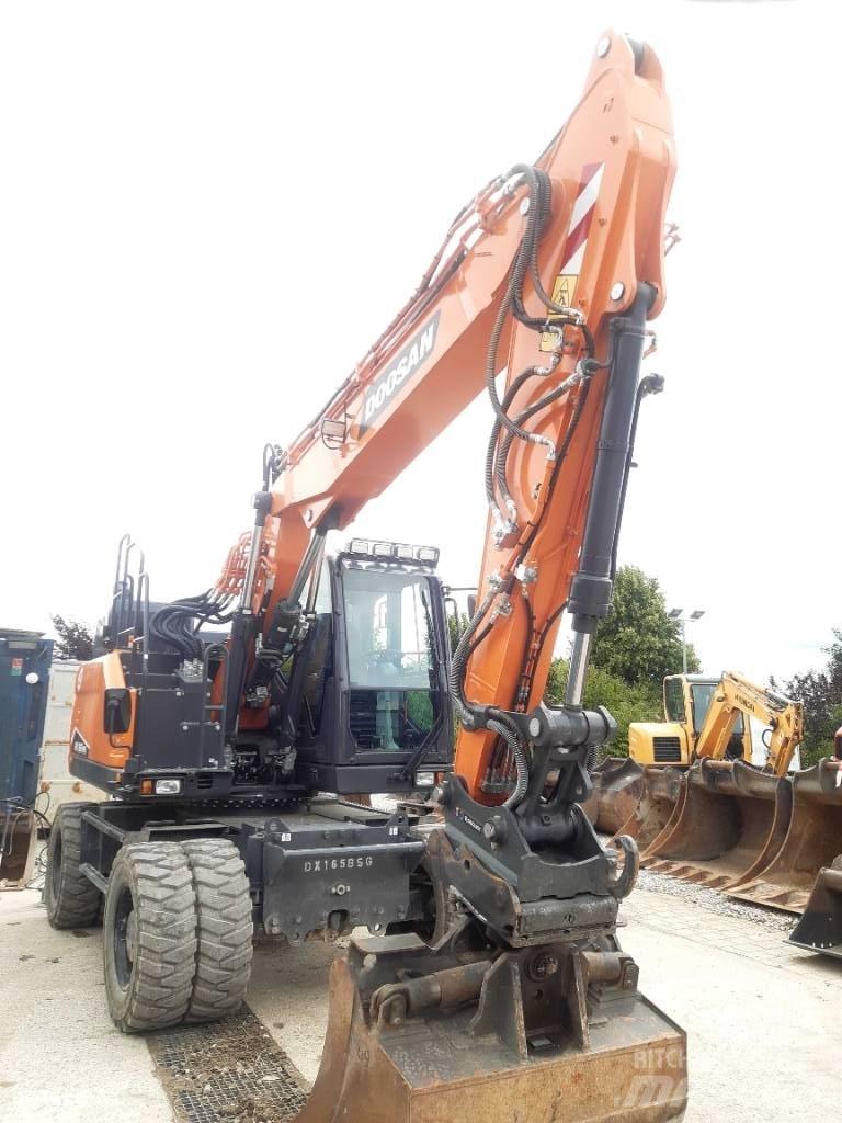 Doosan DX165 WR-7 حفارات بعجل