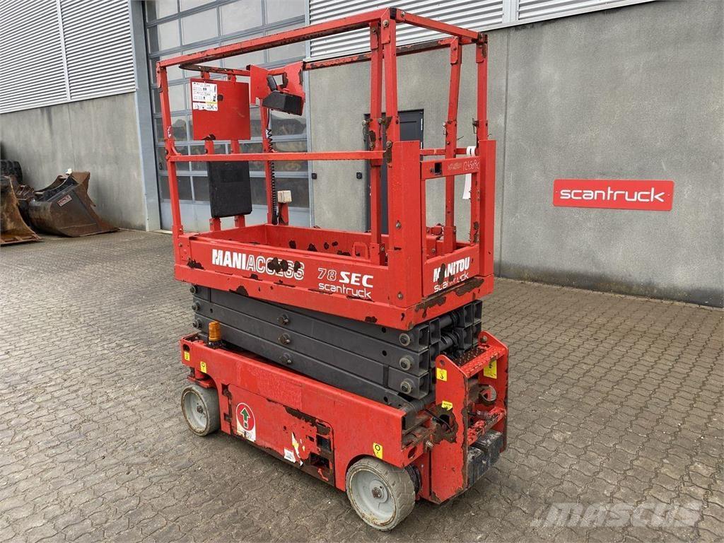 Manitou 78SEC رافعات مقصية الشكل