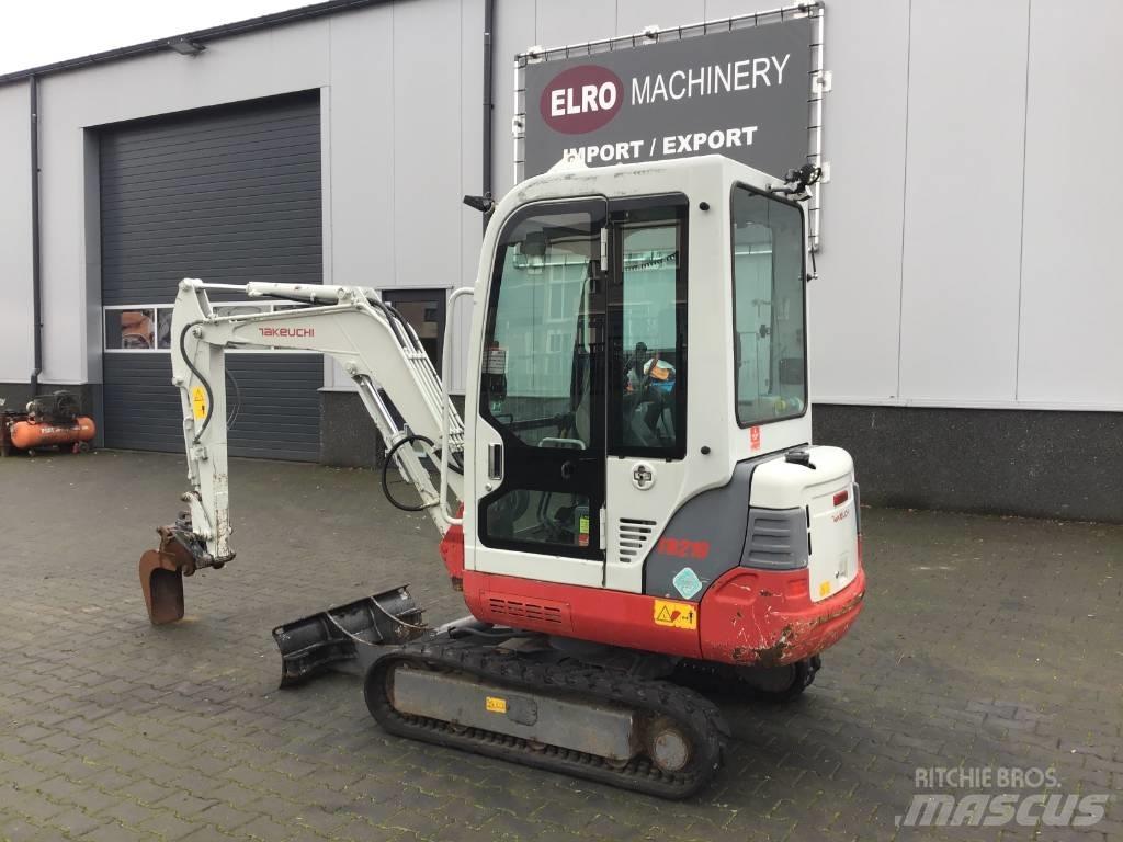 Takeuchi TB 219 حفارات صغيرة أقل من 7 طن (حفارات صغيرة)