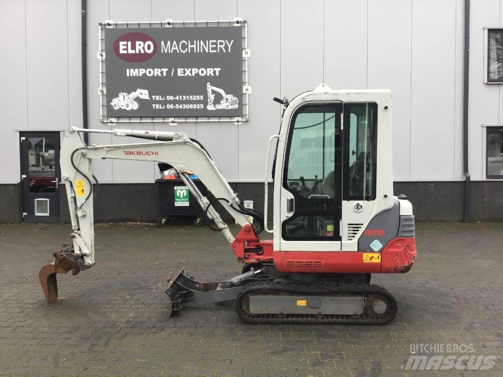 Takeuchi TB 219 حفارات صغيرة أقل من 7 طن (حفارات صغيرة)