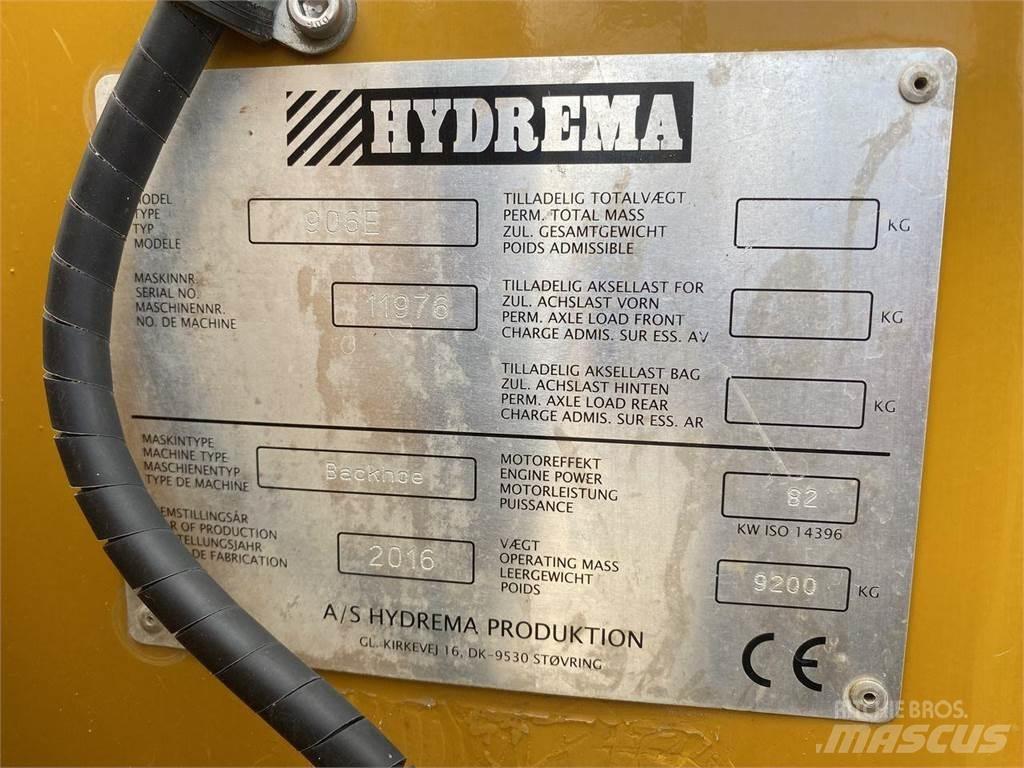 Hydrema 906E لوادر ذات جرافات عكسية