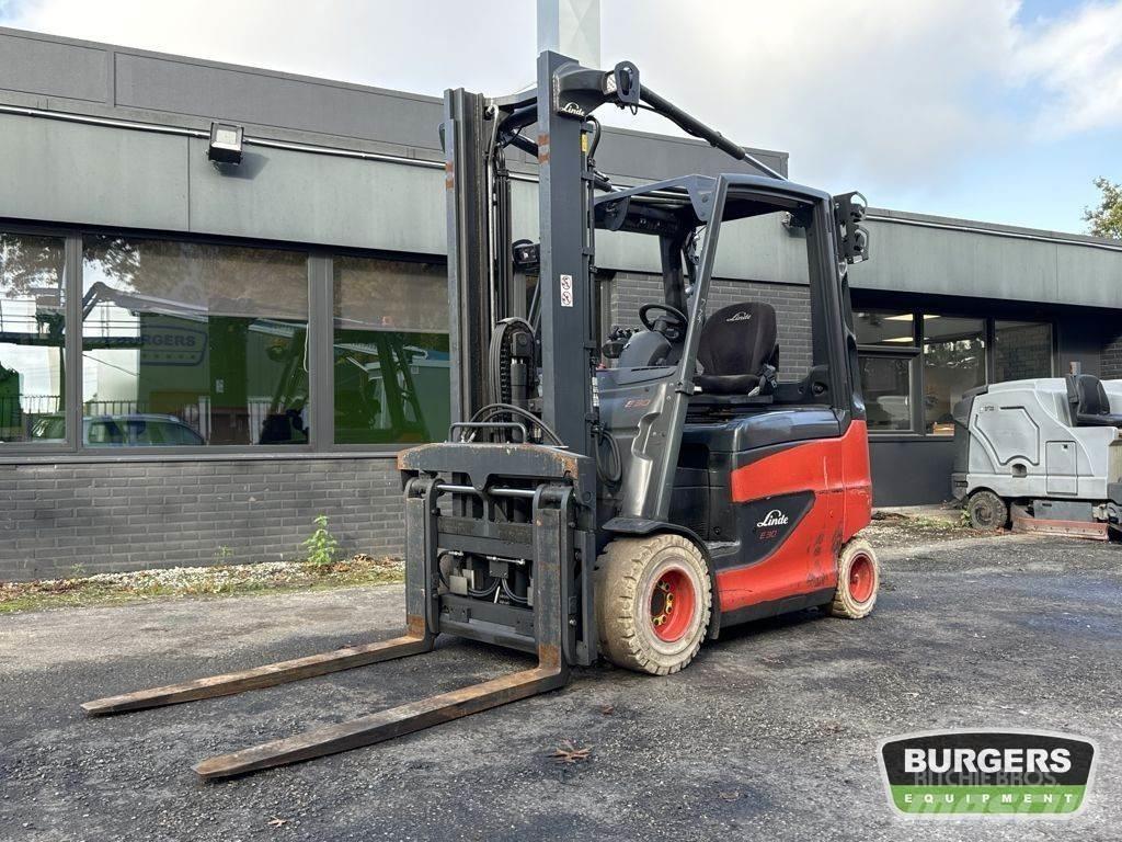Linde E30H-01 600 شاحنات ذات رافعات شوكية تعمل بالكهرباء