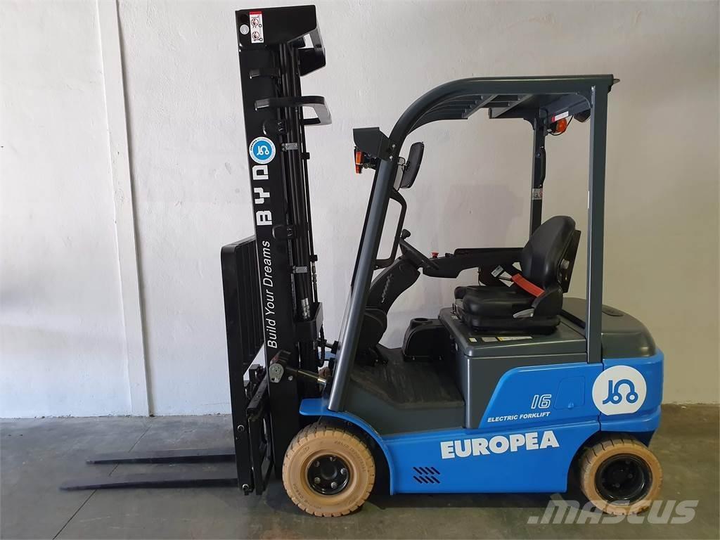 BYD ECB16D شاحنات ذات رافعات شوكية تعمل بالكهرباء