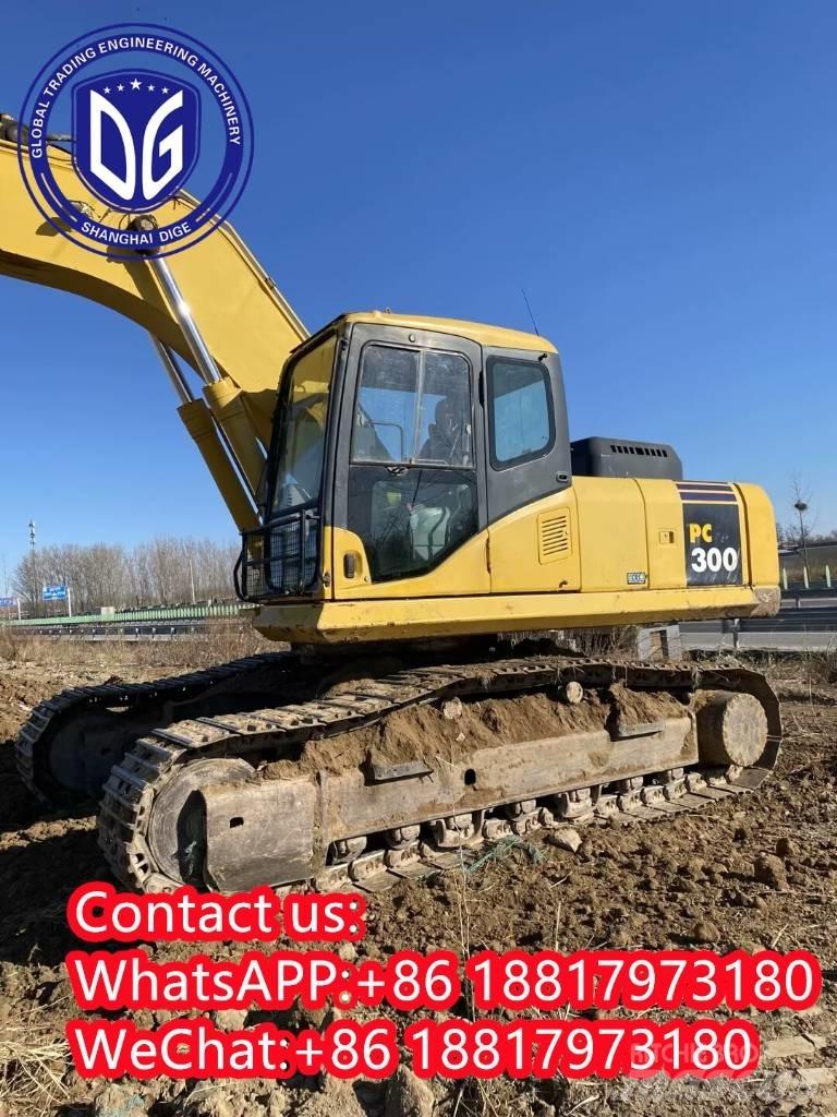 Komatsu PC 300-7 حفارات زحافة
