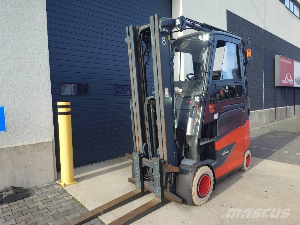 Linde E30/600HL/387 شاحنات ذات رافعات شوكية تعمل بالكهرباء