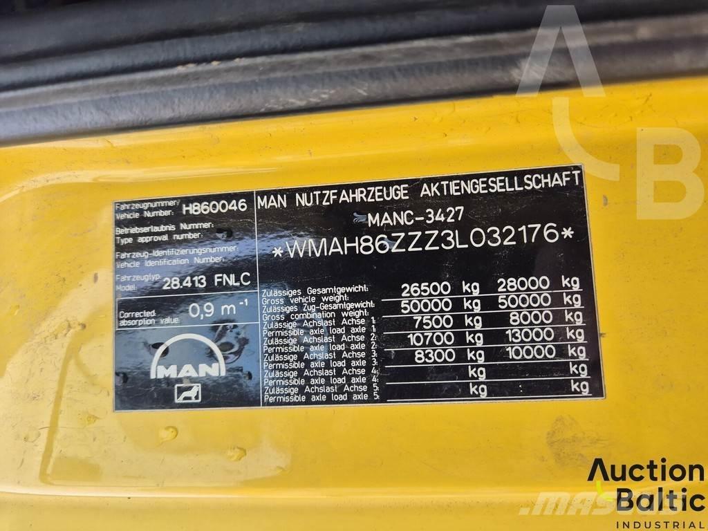 MAN TGA28.410 شاحنات قلابة