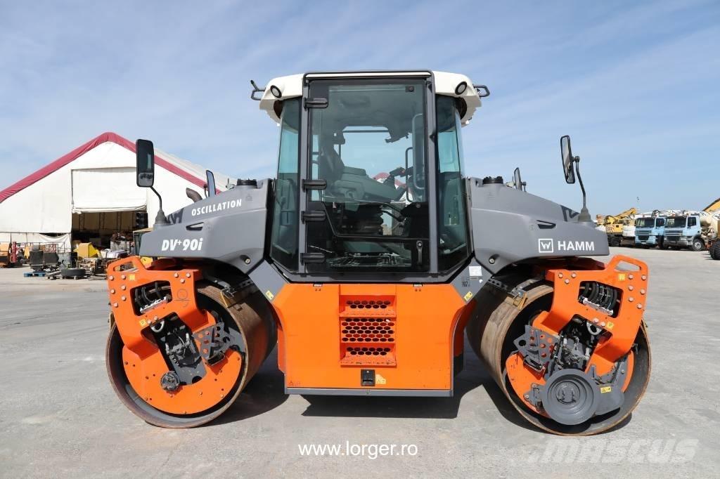 Hamm DV+ 90i VO-S مداحل ثنائية الاسطوانة