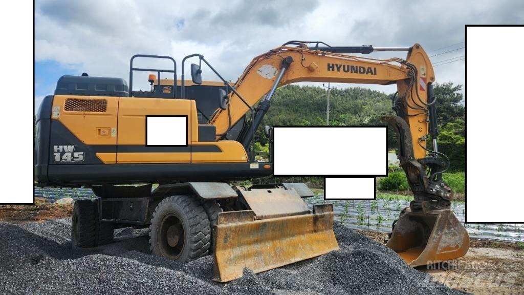 Hyundai HW 145 حفارات بعجل