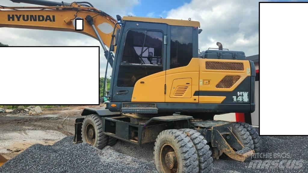 Hyundai HW 145 حفارات بعجل