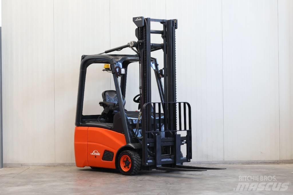 Linde E 14-01 شاحنات ذات رافعات شوكية تعمل بالكهرباء