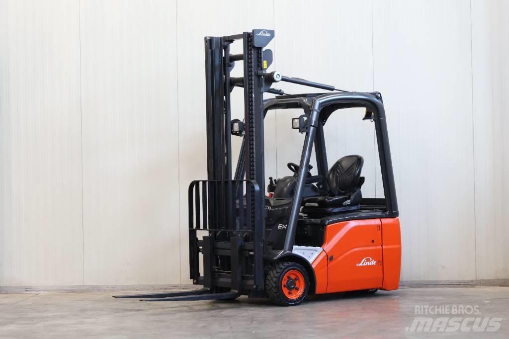 Linde E 14-01 شاحنات ذات رافعات شوكية تعمل بالكهرباء