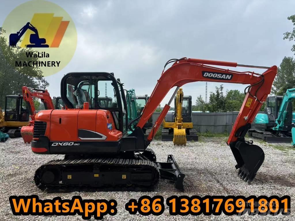Doosan DX 60 حفارات صغيرة أقل من 7 طن (حفارات صغيرة)