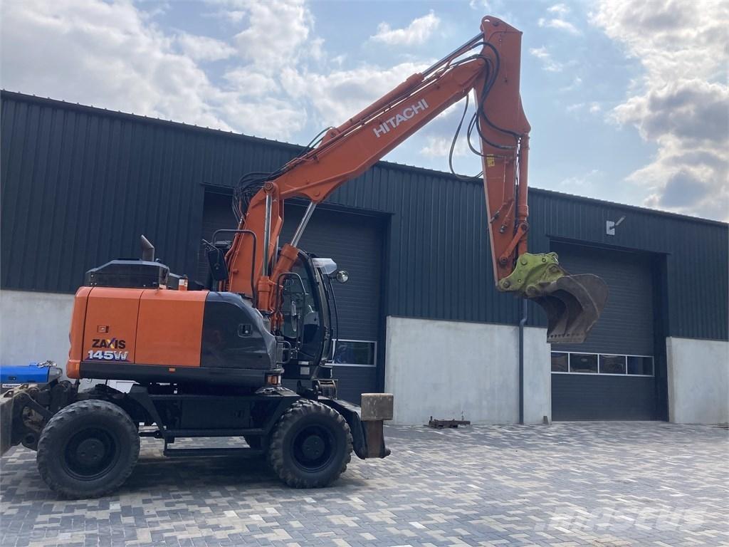 Hitachi ZX 145 W-6 حفارات بعجل