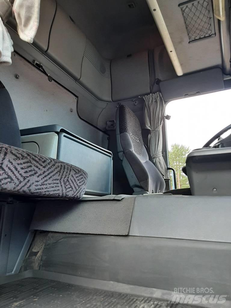 Scania R 124 شاحنات الرافعات الخطافية