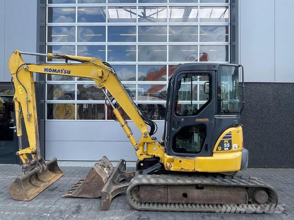 Komatsu PC55MR-3 حفارات صغيرة أقل من 7 طن (حفارات صغيرة)