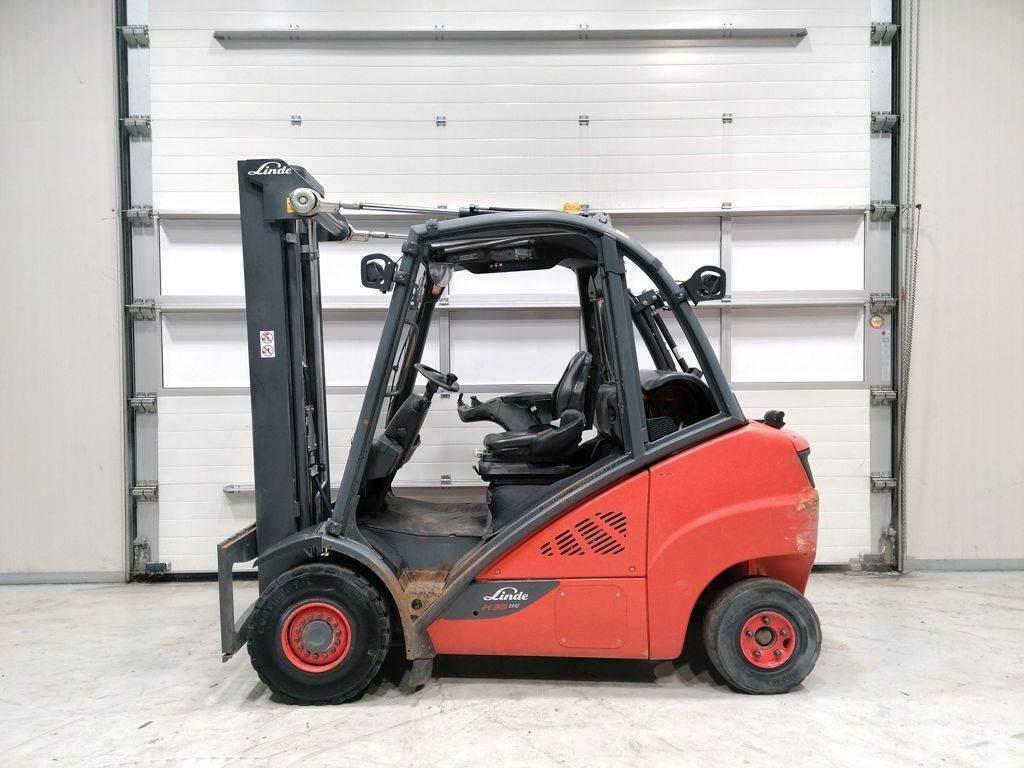 Linde H35T-02 شاحنات LPG