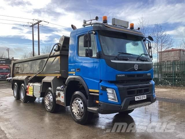 Volvo FMX 420 شاحنات قلابة