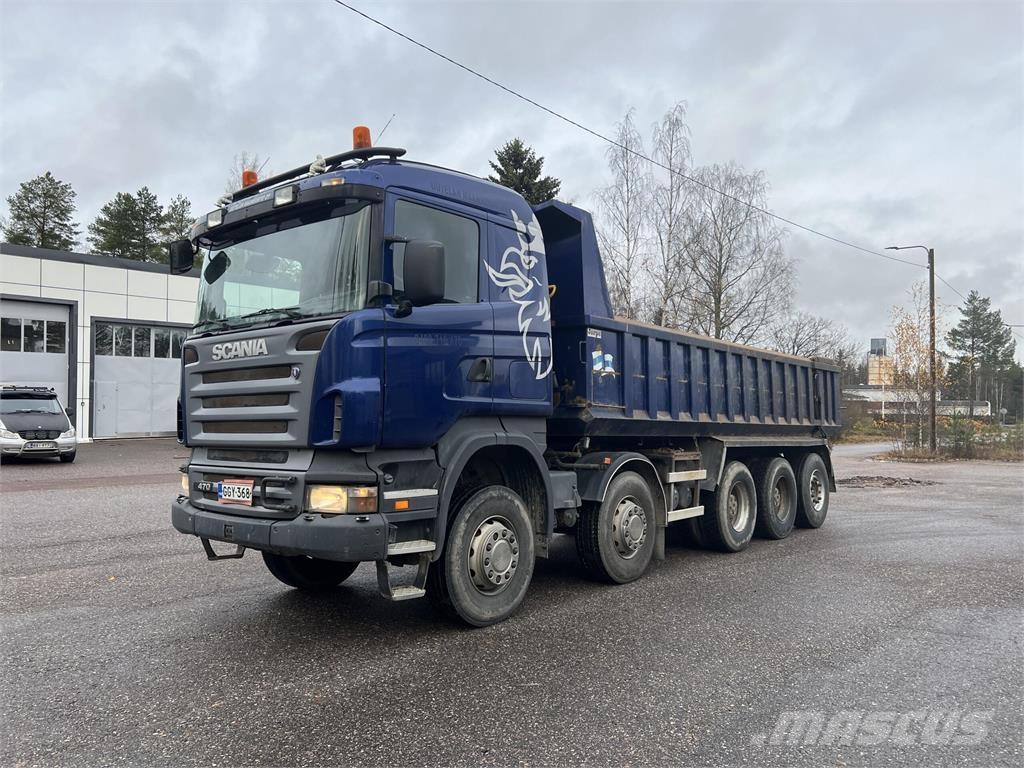 Scania R470 10x4 شاحنات قلابة