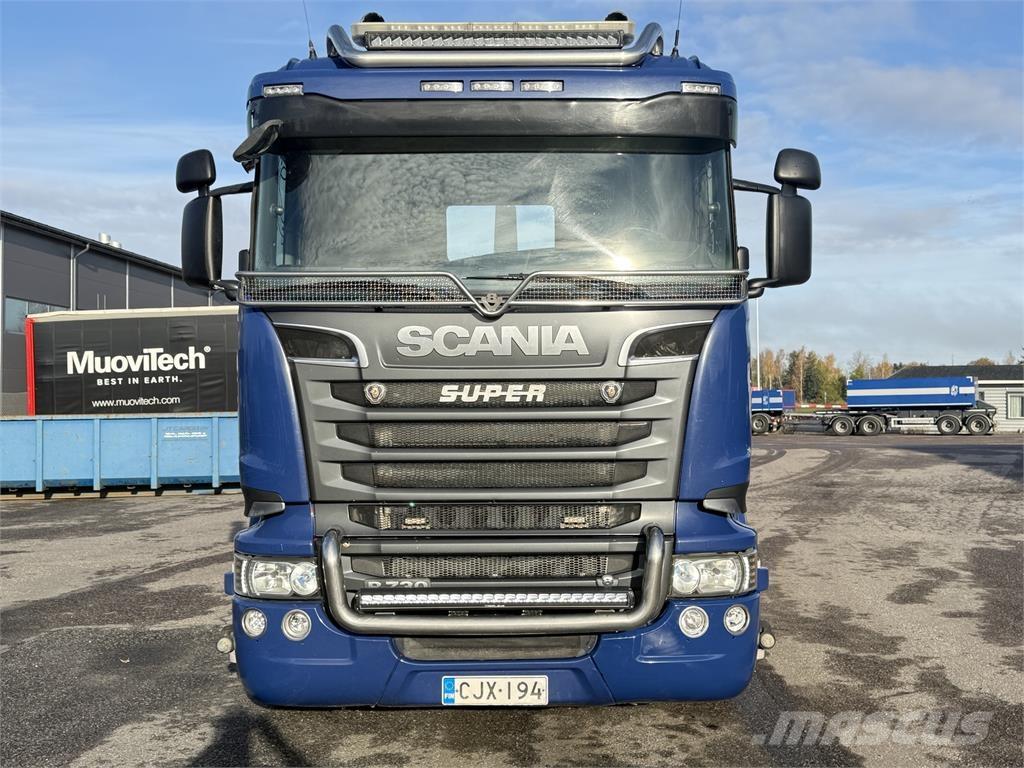 Scania R 730 8X4 شاحنات الرافعات الخطافية