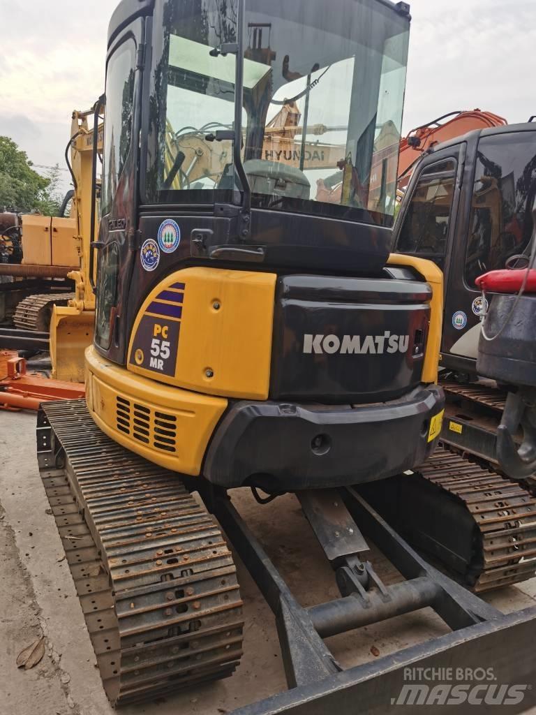 Komatsu PC 55 MR حفارات صغيرة أقل من 7 طن (حفارات صغيرة)