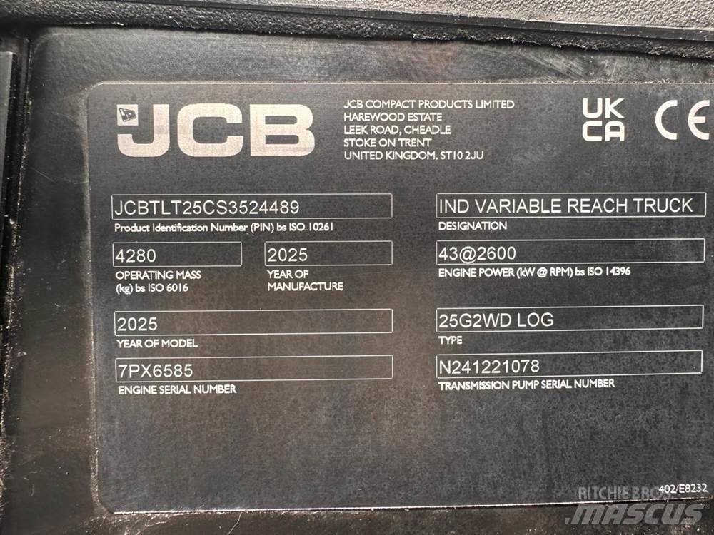 JCB TLT 25 شاحنات ذات رافعات شوكية - أخرى