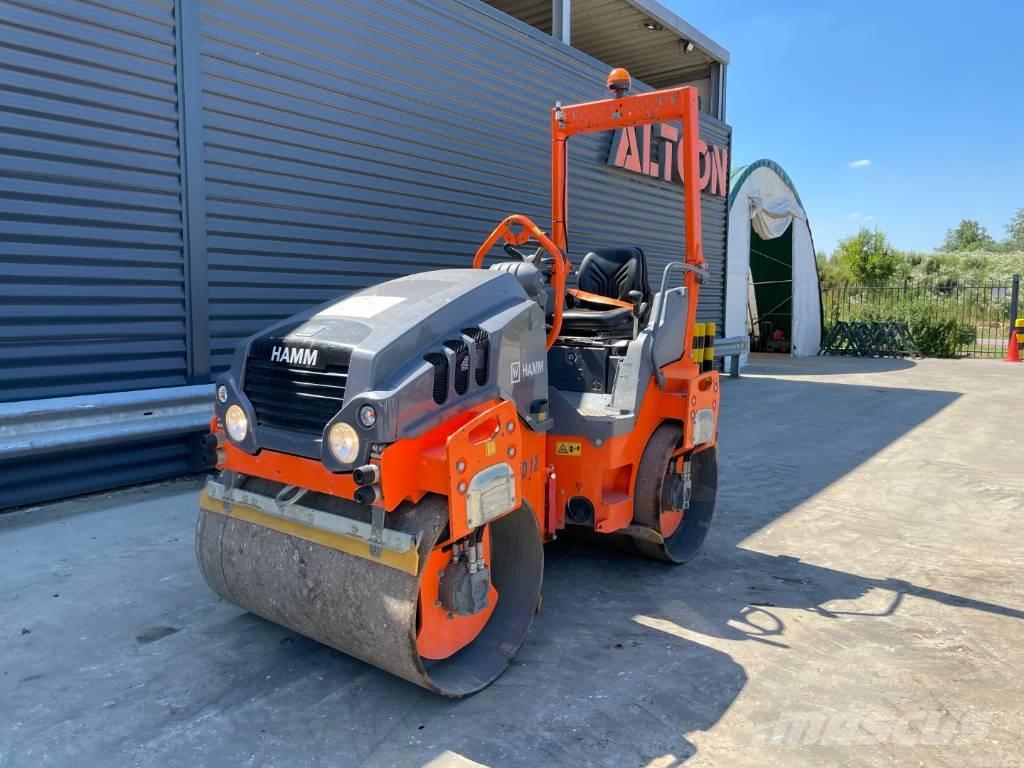 Hamm HD 12 VV مداحل ثنائية الاسطوانة