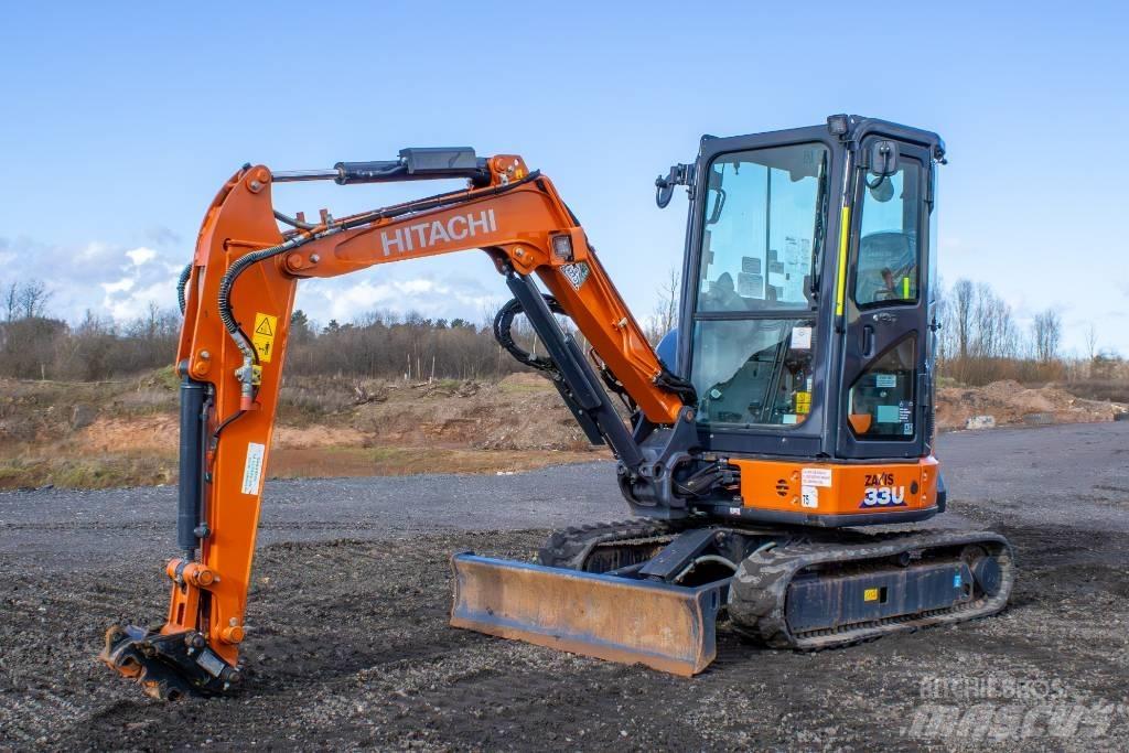 Hitachi ZX33U-6 حفارات صغيرة أقل من 7 طن (حفارات صغيرة)