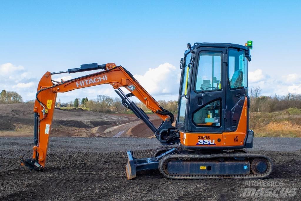 Hitachi ZX33U-6 حفارات صغيرة أقل من 7 طن (حفارات صغيرة)