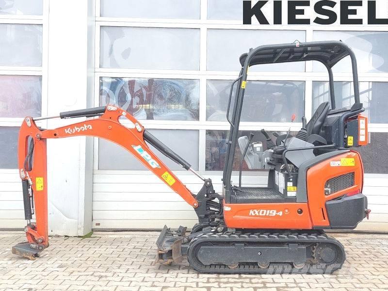 Kubota KX 019-4 LPG حفارات صغيرة أقل من 7 طن (حفارات صغيرة)