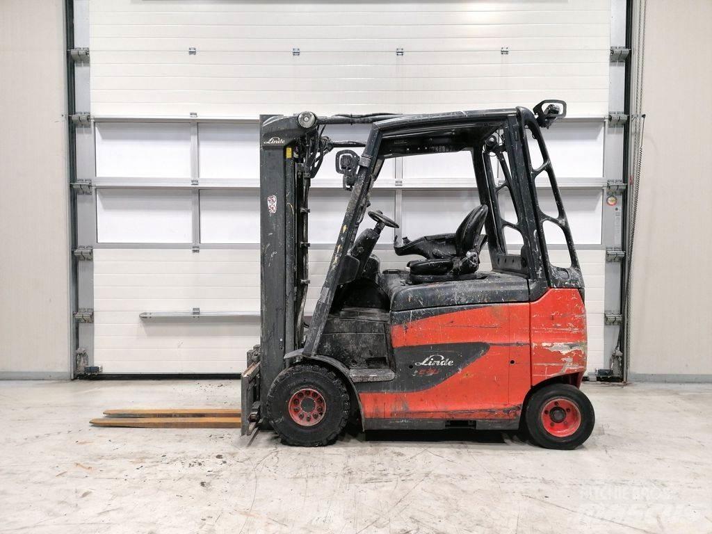 Linde E20H-01/600 شاحنات ذات رافعات شوكية تعمل بالكهرباء