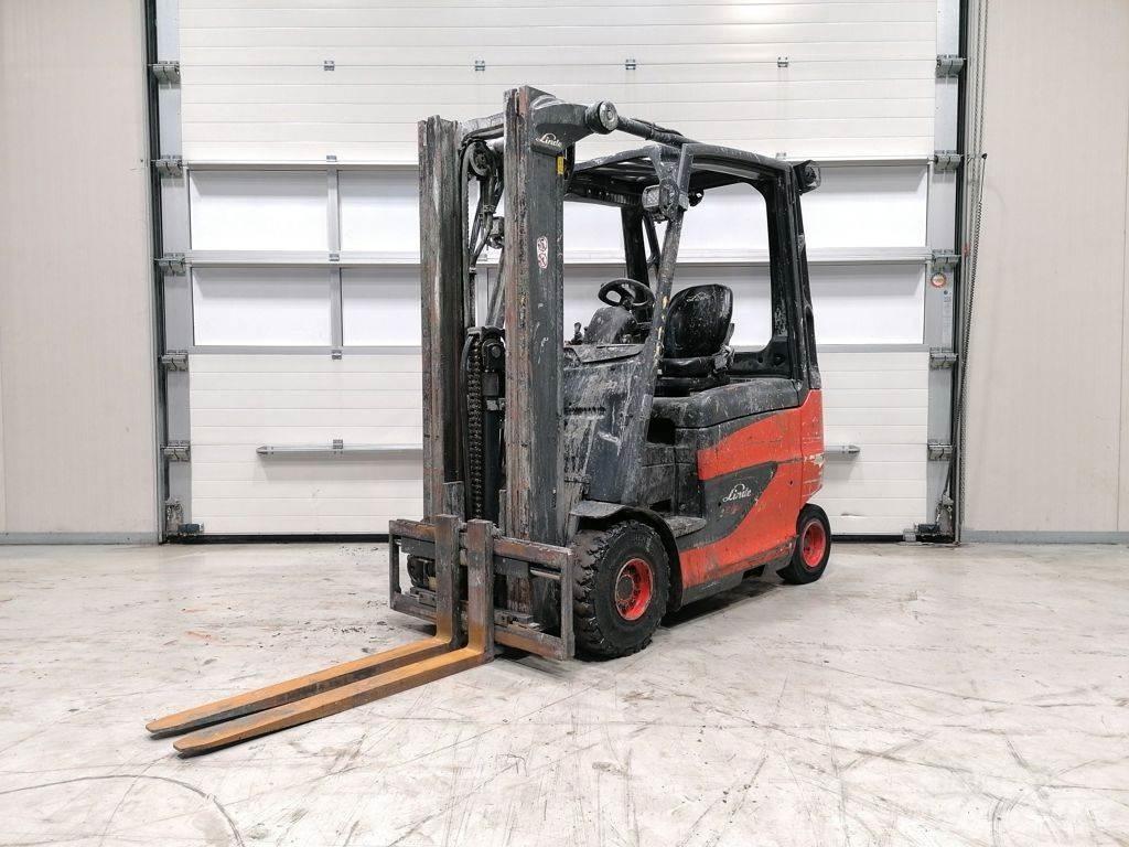 Linde E20H-01/600 شاحنات ذات رافعات شوكية تعمل بالكهرباء