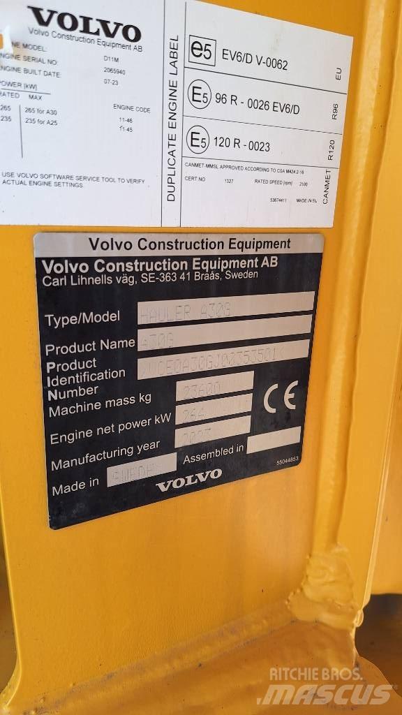 Volvo A 30 G ساحبات مفصلية