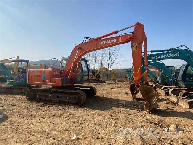 Hitachi EX120 حفارات زحافة