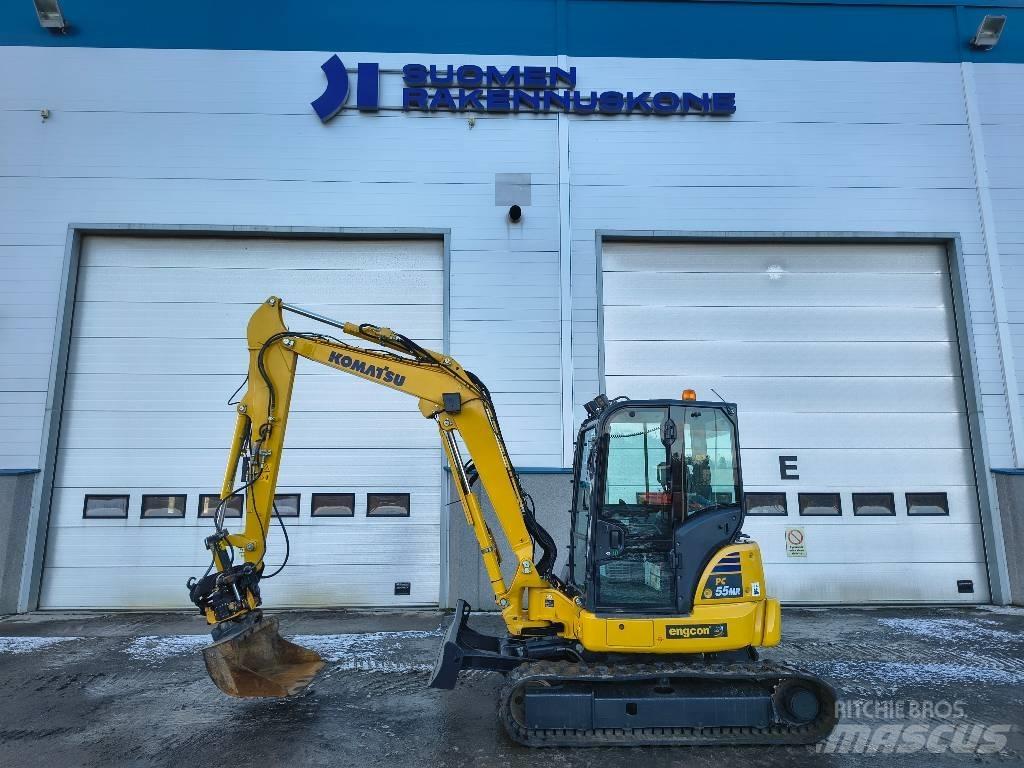 Komatsu PC55 MR-5 حفارات صغيرة أقل من 7 طن (حفارات صغيرة)