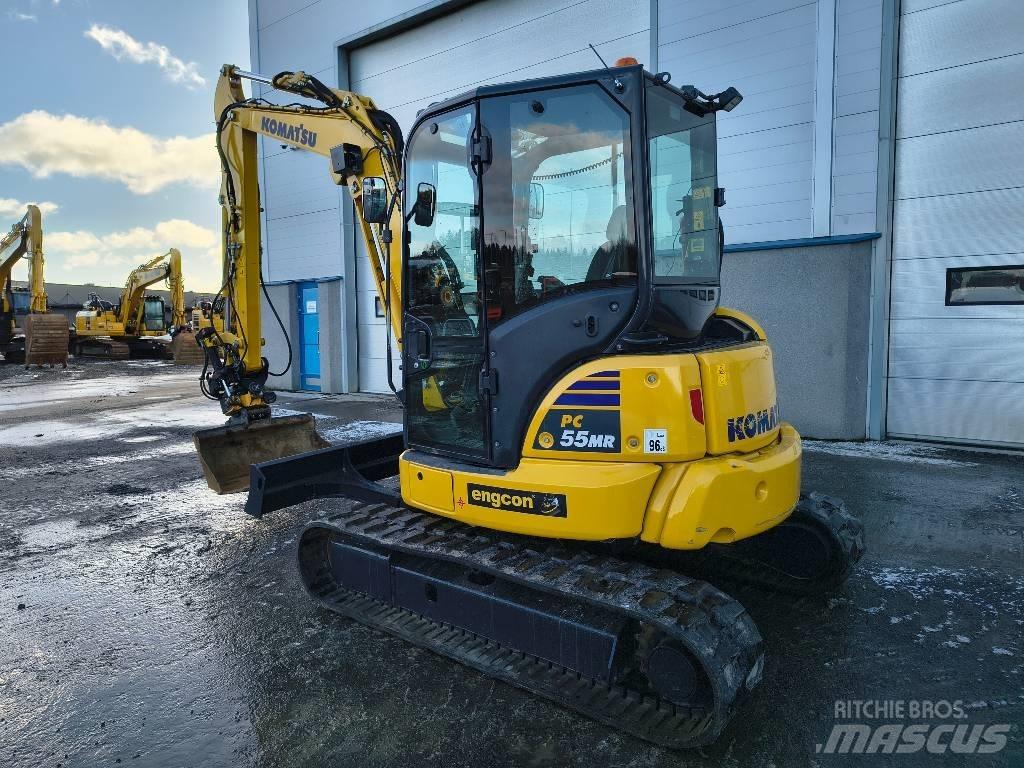 Komatsu PC55 MR-5 حفارات صغيرة أقل من 7 طن (حفارات صغيرة)