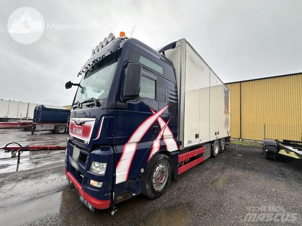 MAN TGX 26.480 شاحنات ذات هيكل صندوقي