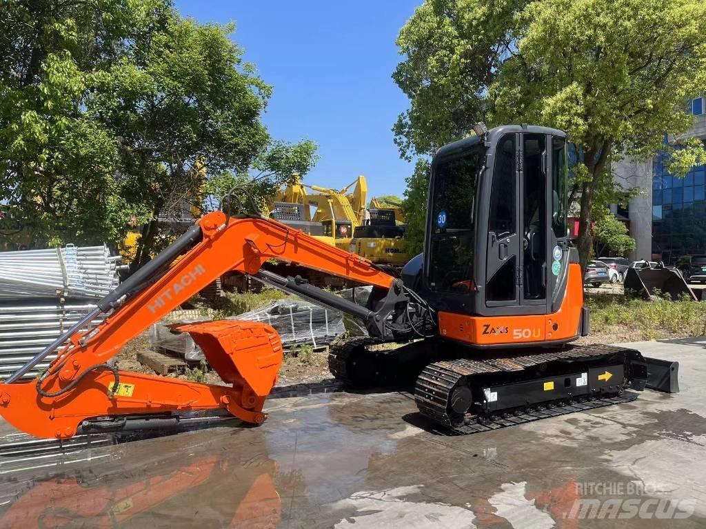 Hitachi ZX 50 U حفارات صغيرة أقل من 7 طن (حفارات صغيرة)