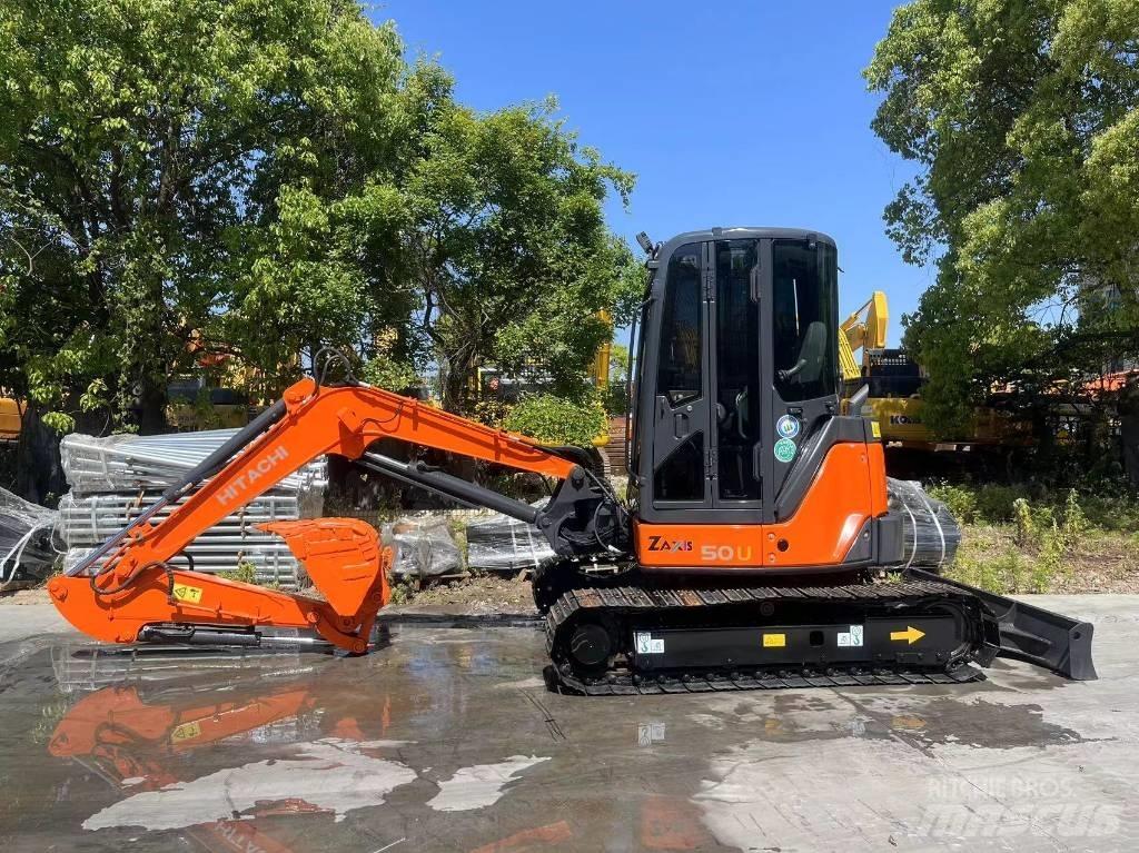 Hitachi ZX 50 U حفارات صغيرة أقل من 7 طن (حفارات صغيرة)