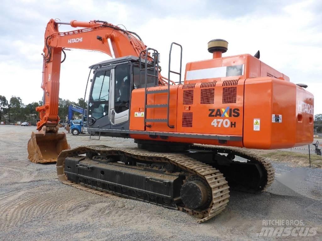 Hitachi 470 حفارات زحافة