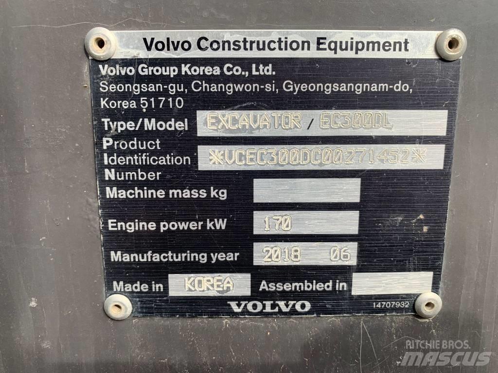 Volvo EC 300 D L حفارات زحافة