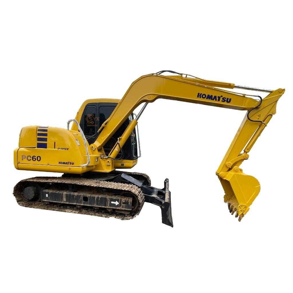 Komatsu PC 60 حفارات صغيرة أقل من 7 طن (حفارات صغيرة)