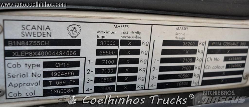 Scania 114 G 380 شاحنات المزارع / الحبوب