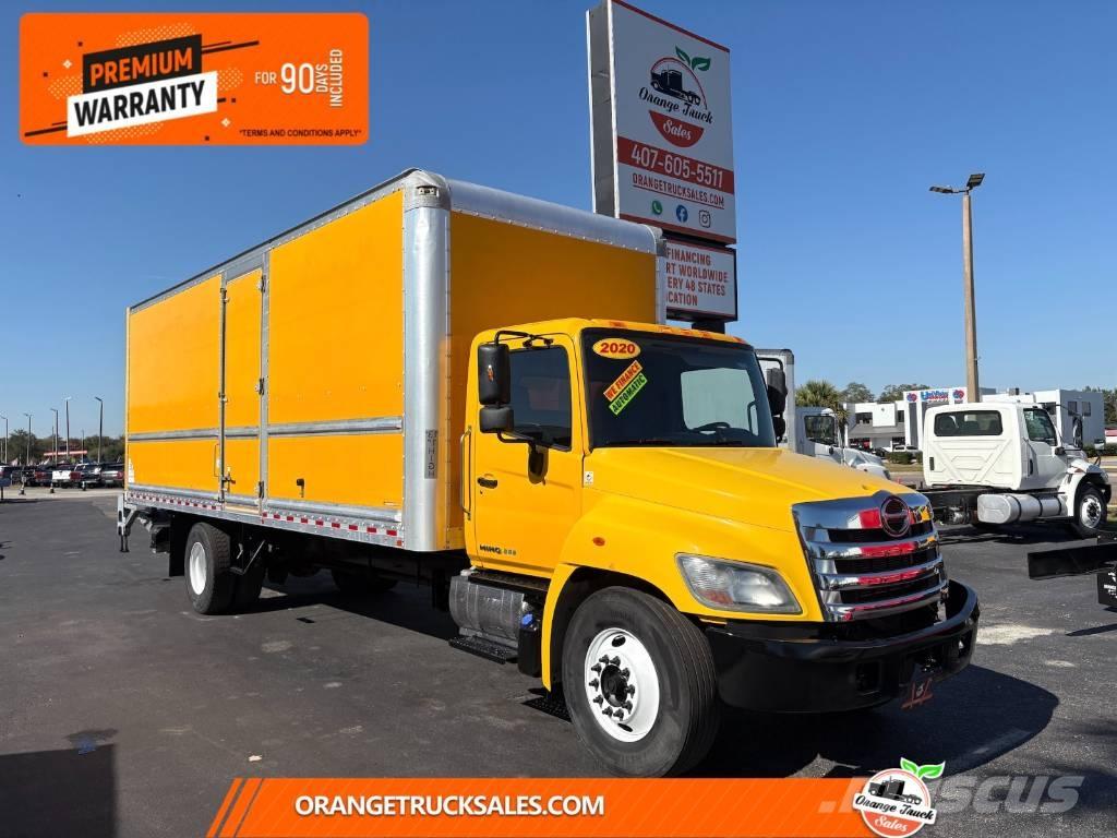 Hino 268 شاحنات ذات هيكل صندوقي