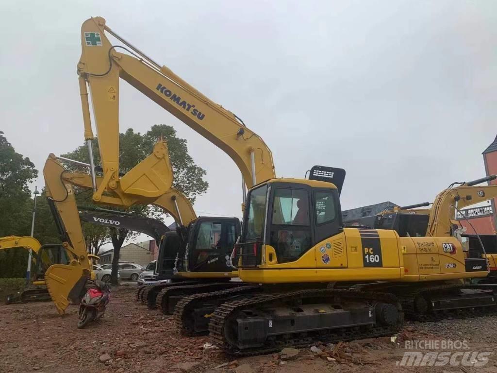 Komatsu PC 160 حفارات زحافة