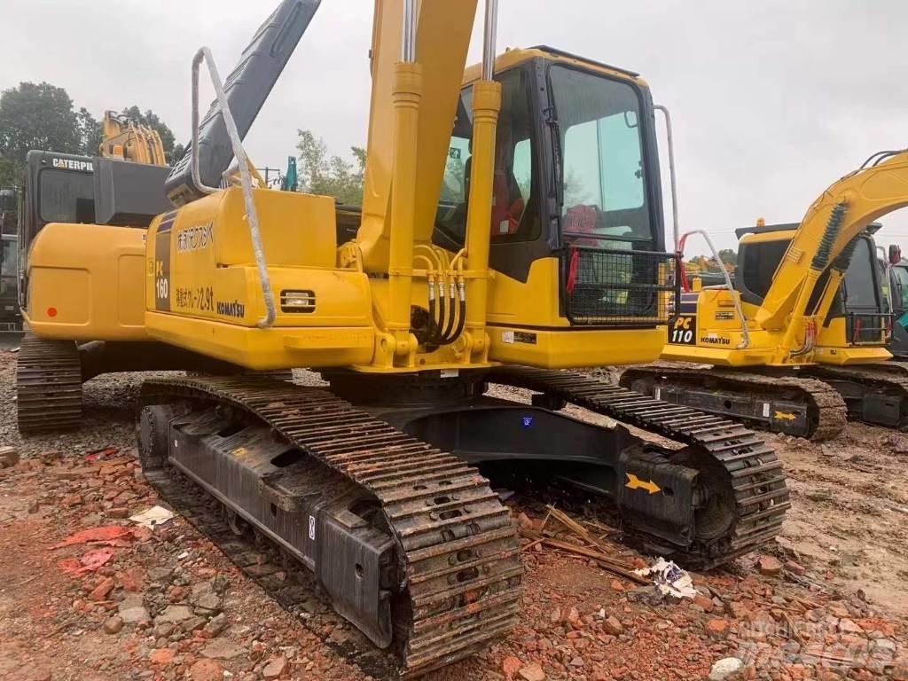 Komatsu PC 160 حفارات زحافة