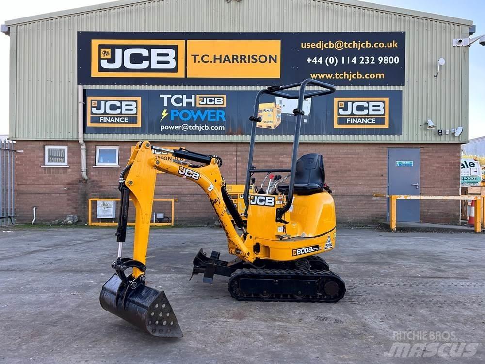 JCB 8008 حفارات صغيرة أقل من 7 طن (حفارات صغيرة)